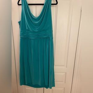 Beautiful teal evening dress